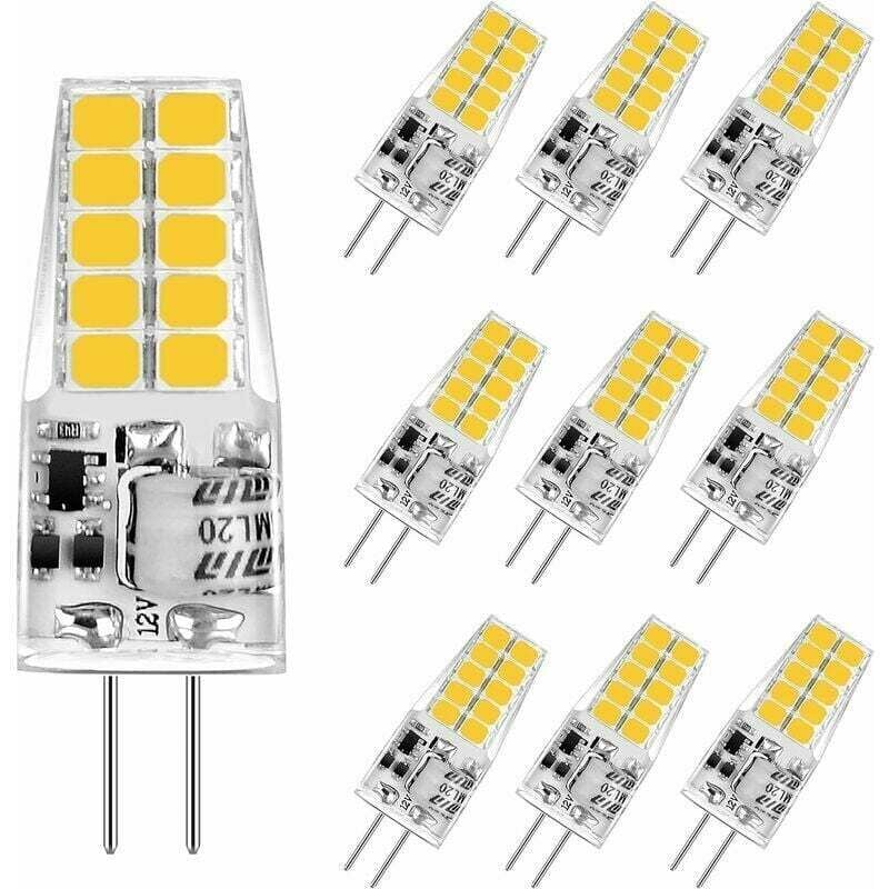 Lablanc - G4 led 3,5 w Leuchtmittel, warmweiß 3000 k, LED-G4-Leuchtmittel, 350 lm, Ersatz für 20 W/35 w Halogenlampen, 12 v ac/dc, flimmerfrei, nicht