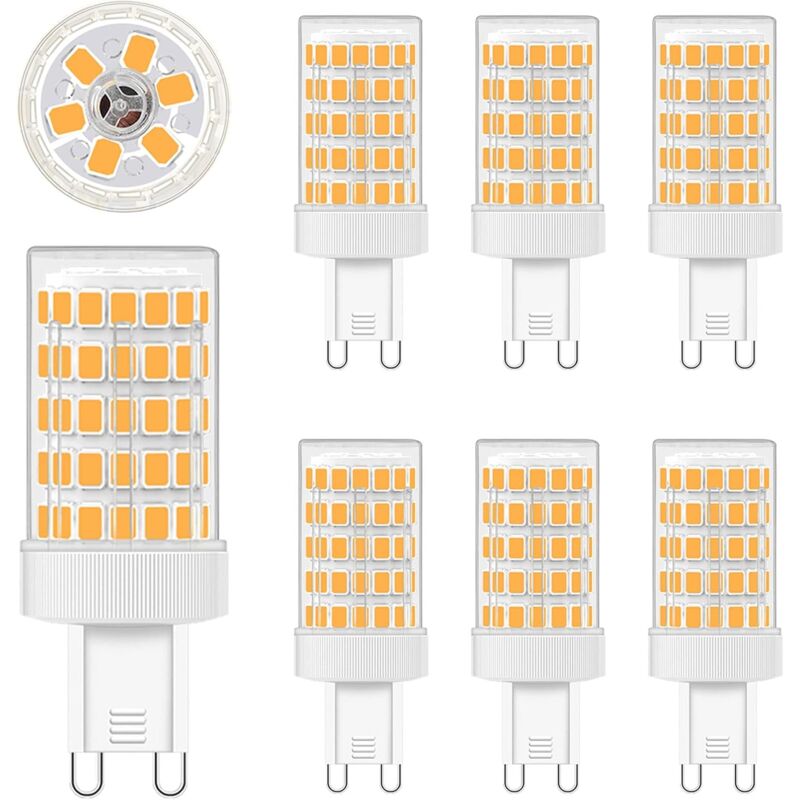Memkey - G9 led 10 w, G9 LED-Leuchtmittel, warmweiß, 2700 k, Glühlampenäquivalent, 80 w Licht, 900 lm, G9-Leuchtmittel, ac 220 v, hell, 360 ° breiter