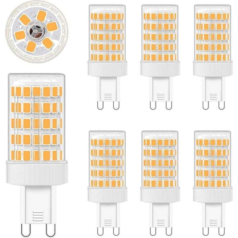 G9 LED 10W, G9 LED-Lampen, warmweiß 2700K, entspricht 80W Glühlampe, 900lm, G9-Lampen, 220V Wechselstrom, heller 360°-Abstrahlwinkel, 862835 SMD,