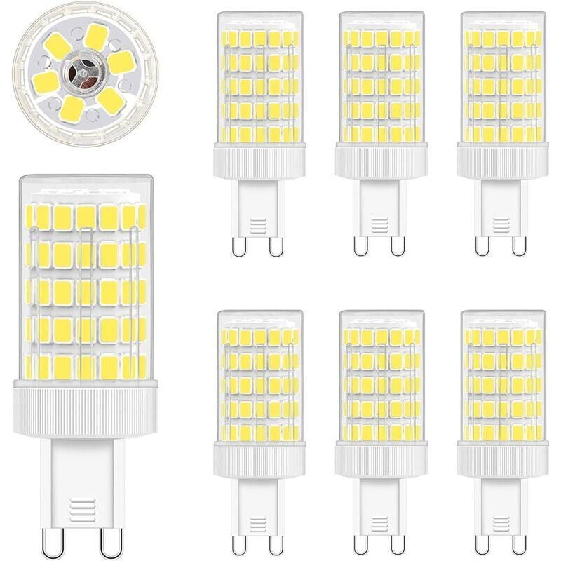 KZQ - G9 LED-Lampe Kaltweiß, 10 w led G9 6000 k, entspricht 80 w Glühlampe, 900 lm, G9 LED-Lampe, ac 220 v, hell, 360º breiter Abstrahlwinkel, 86 x