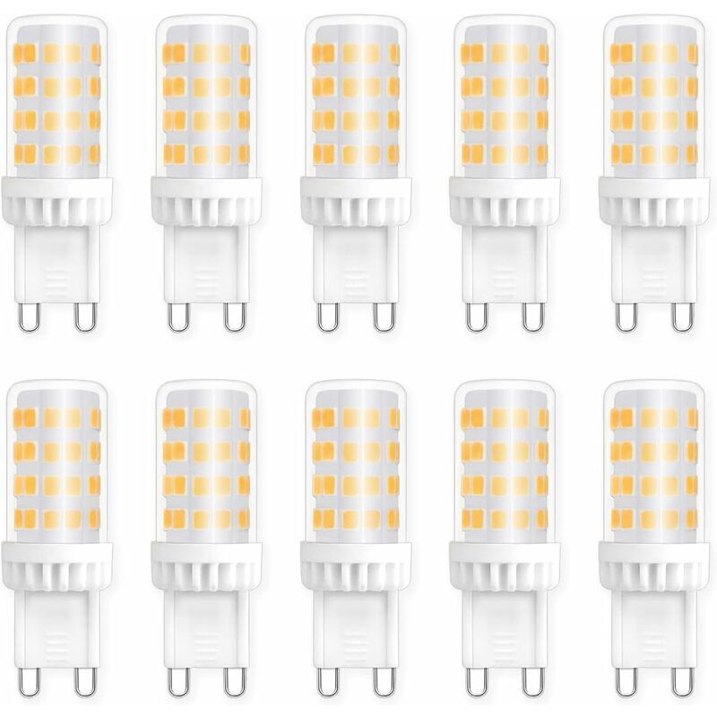 G9 LED-Lampen 5 W, entspricht 40 W 50 W Halogenlicht, 450 lm, Neutralweiß 4000 K, AC 220 V, Standard-G9-Sockel, energiesparend, für