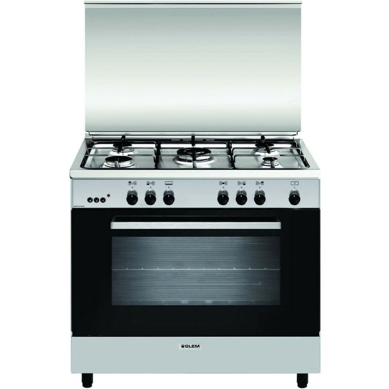 Kochfeld 104 l, 5 edelstahlbrenner - Glem - GA 960 MIX 2