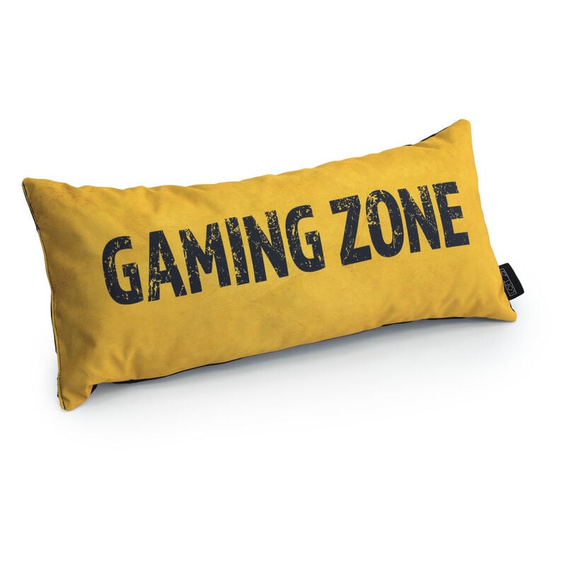 Gaming-Kissen für drinnen und draußen, wasserabweisendes Sofakissen für Videospiele, 56x27 cm rechteckiges Nacken- und Rückenkissen mit