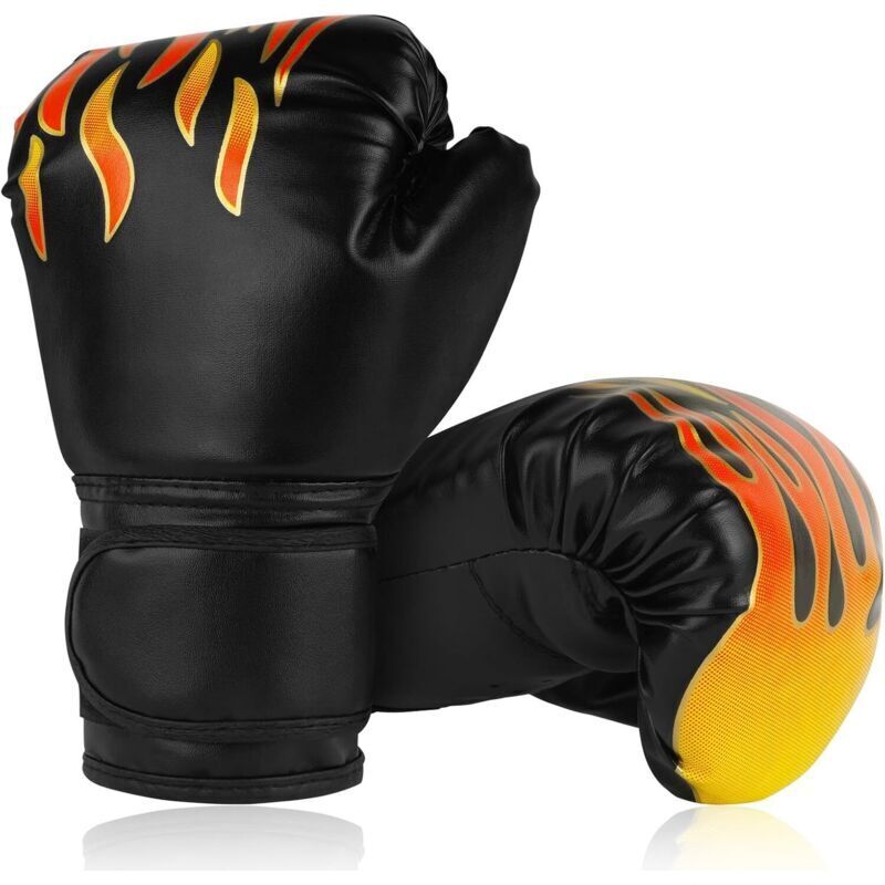 Boxhandschuhe, Schlaghandschuhe, Kinderboxhandschuhe, PU-Boxhandschuhe, Anfängerboxhandschuhe, für das Boxtraining im Alter von 3-12 Jahren