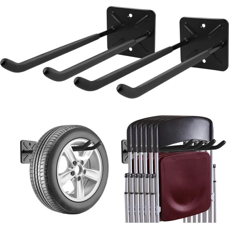 Garagenhaken, Wandgarderobe, Geräteschuppen-Organizer, robuste Werkzeugaufbewahrungshaken