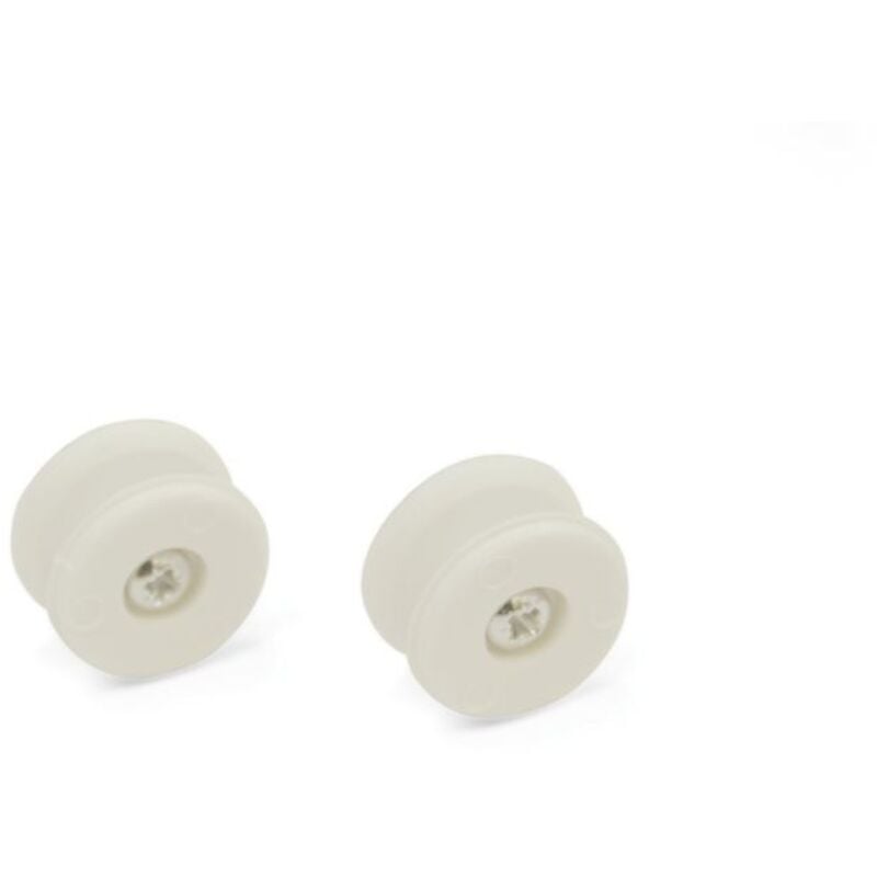 Gardinia - Schnurwickler inklusive Schrauben, weiß, 6-er Pack Rollos & Zubehör