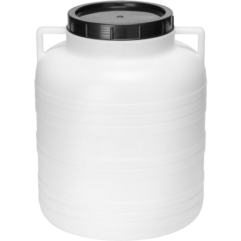 Garronda 60 Liter BPA-freies Fass und Futtertonne, Weithalsfass, Wassertank und Behälter mit Deckel für Sauerkraut sowie Surfass Pökelfass für