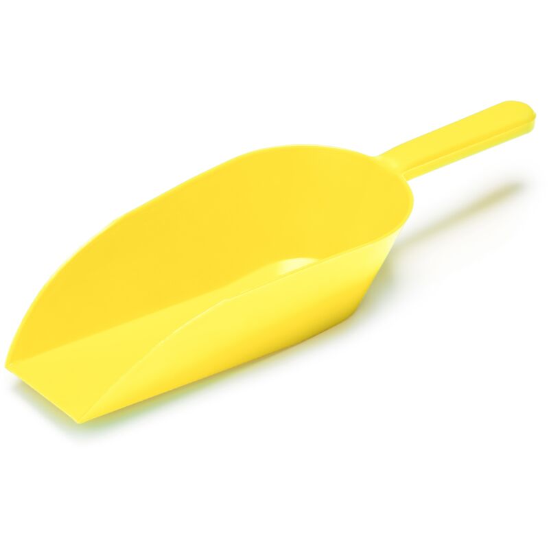 Garronda Futterschaufel ca. 500 g – ergonomische Schaufel für Futter, Granulat, Streu & Dünger – robuster Kunststoff – BPA-frei, leicht zu reinigen –