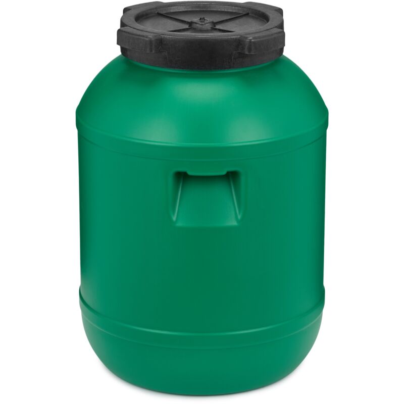 Garronda Weithalsfass 20 Liter Futtertonne mit Deckel ohne Dichtung– BPA-freier HDPE Futterbehälter für Wasser, Lagerung, Tierfutter, Sauerkraut und