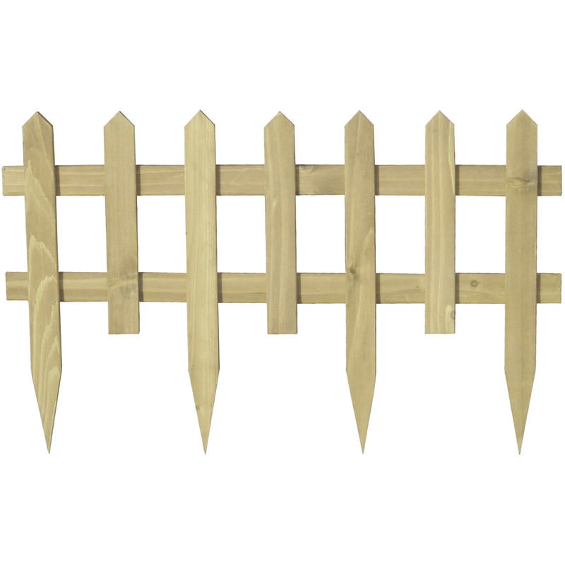 Gartenzaun natur H.42cm