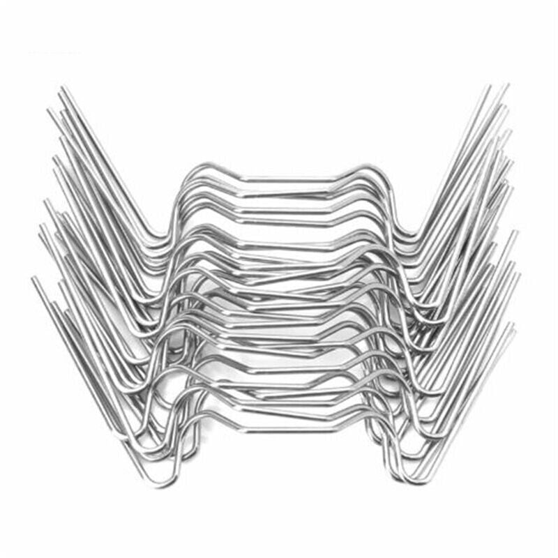 Odipie - Garten Gewächshaus Verglasung Clips Edelstahl 50 stücke Polycarbonat Blatt Befestigung Gewächshaus Befestigung Clips Schellen w
