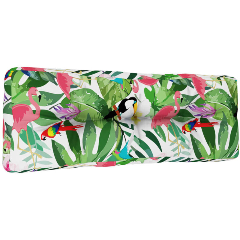 Palettenkissen Mehrfarbig 120x40x12 cm Stoff vidaXL109328