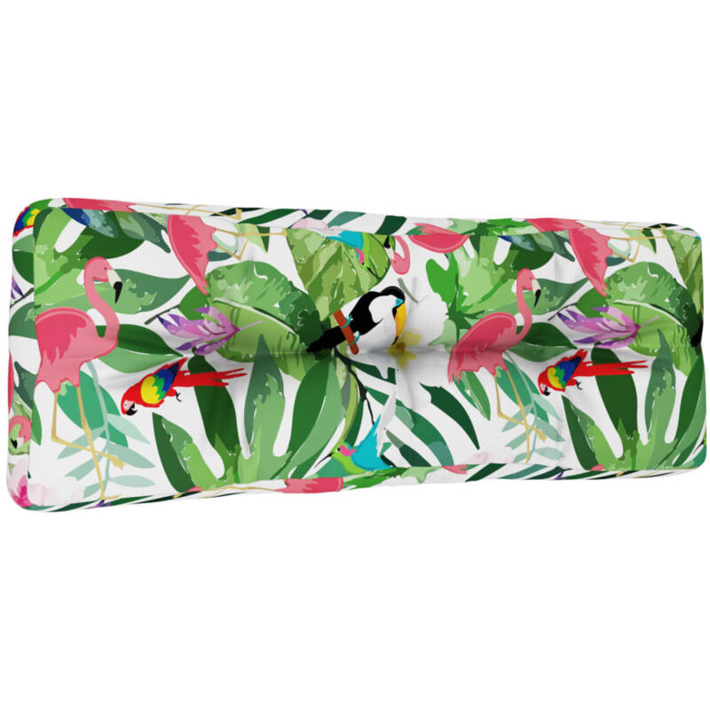 vidaXL Palettenkissen Mehrfarbig 120x40x12 cm Stoff