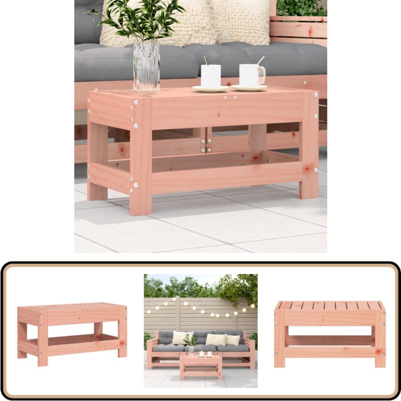 Vidaxl - Gartenhocker 62x30x32 cm Massivholz Douglasie - Outdoor Möbel - Gartenhocker - Holz Gartenmöbel - Douglasie Gartenmöbel - Lounge Set