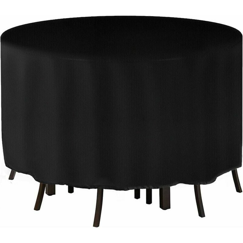 Gartenmöbel-Abdeckung, Schutzhülle für Gartenmöbel, rechteckige Sitzgruppen, Gartentische und Möbelsets, wasserdicht, atmungsaktiv, Oxford 128 x 71