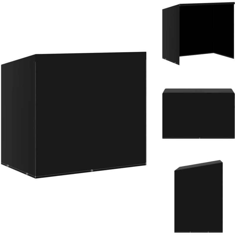 Hollywoodschaukel-Schutzhülle 6 Ösen 185x117x170 cm - Hollywoodschaukel Schutzhülle - Gartenmöbelabdeckung - Schaukelüberdachung - Wetterfest