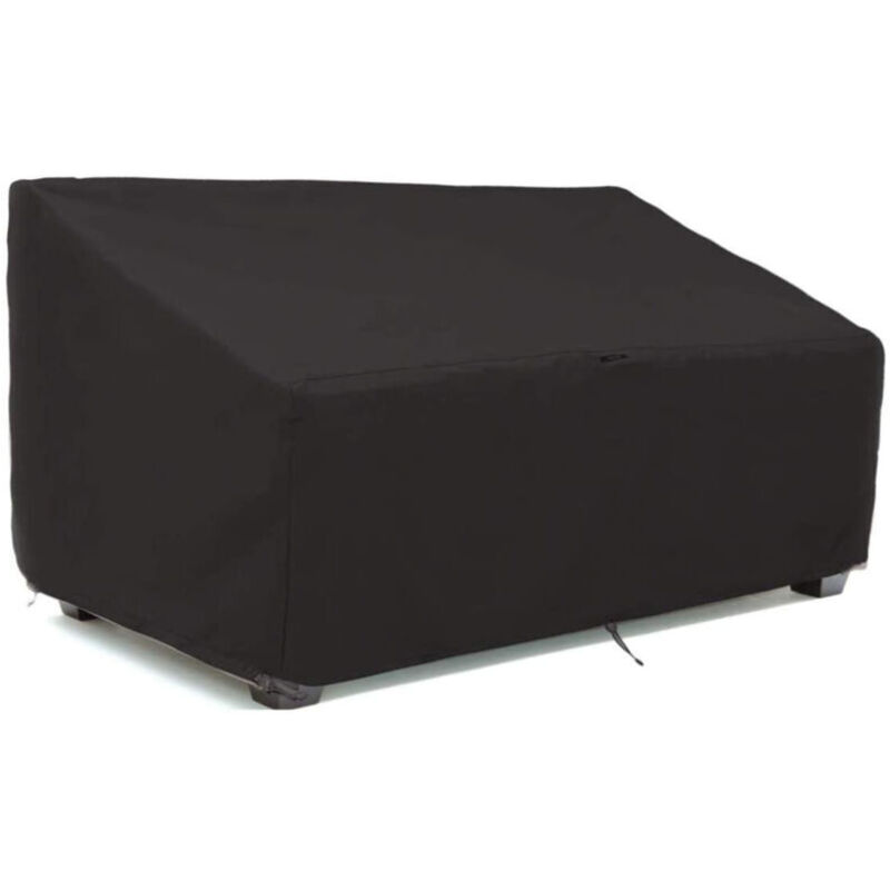 Gartenmöbelabdeckung – 210D – Schutzhülle für Gartenbänke – regen- und sonnenbeständig – 2-Sitzer, 134 × 66 × 89 cm