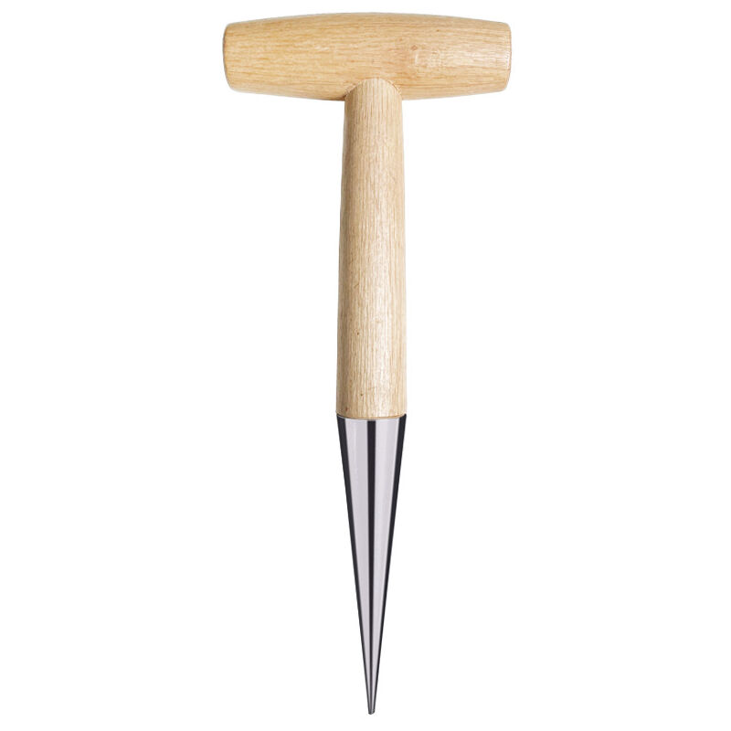 Gartenstanze, T-Form, düngen, Pflanzgefäß, Samentransplantation, Pflanzwerkzeug, Holzgriff, Gartenstanze, Dünger, Hunter