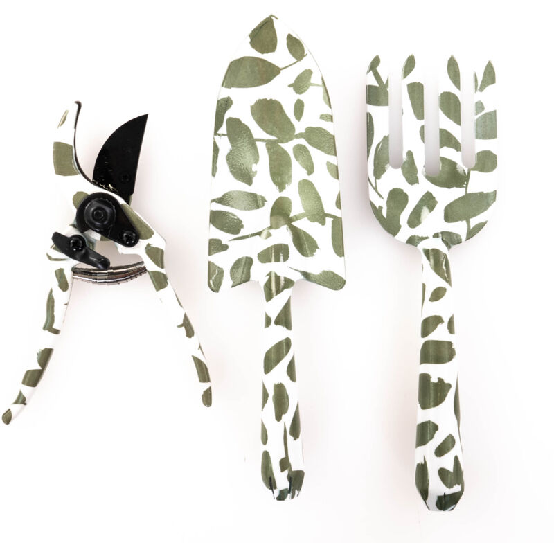 Gartenwerkzeuge als Geschenkset lilly, Mini-Schaufel, Mini-Blumengabel, Mini-Gartenschere, 3er-Set