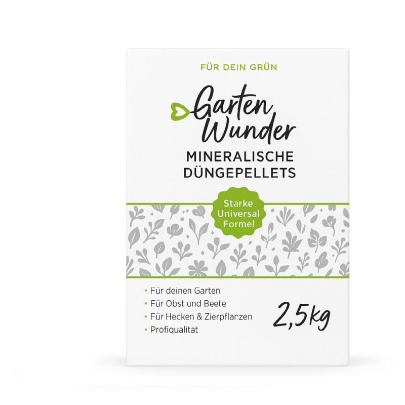 Gartenwunder mineralische Düngerpellets 2,5 kg Dünger