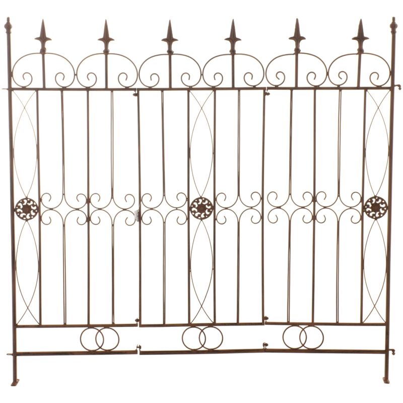 CLP - Gartenzaun Mangold antik braun