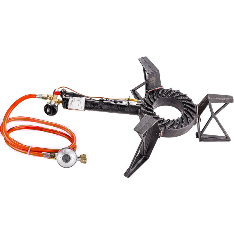 Dema - Gas Dreibeinkocher Campingkocher Gaskocher Outdoor 3-Bein Hockerkocher 10,5 kW