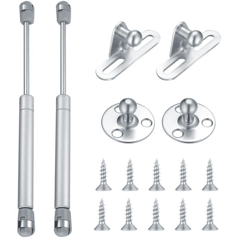 Gasdruckfeder, 100 N, 10 kg, Gasfeder für Schranktüren, Küchenmöbel, pneumatische Hebevorrichtung, Deckelhalter für höhenverstellbare Türen, Scharnier