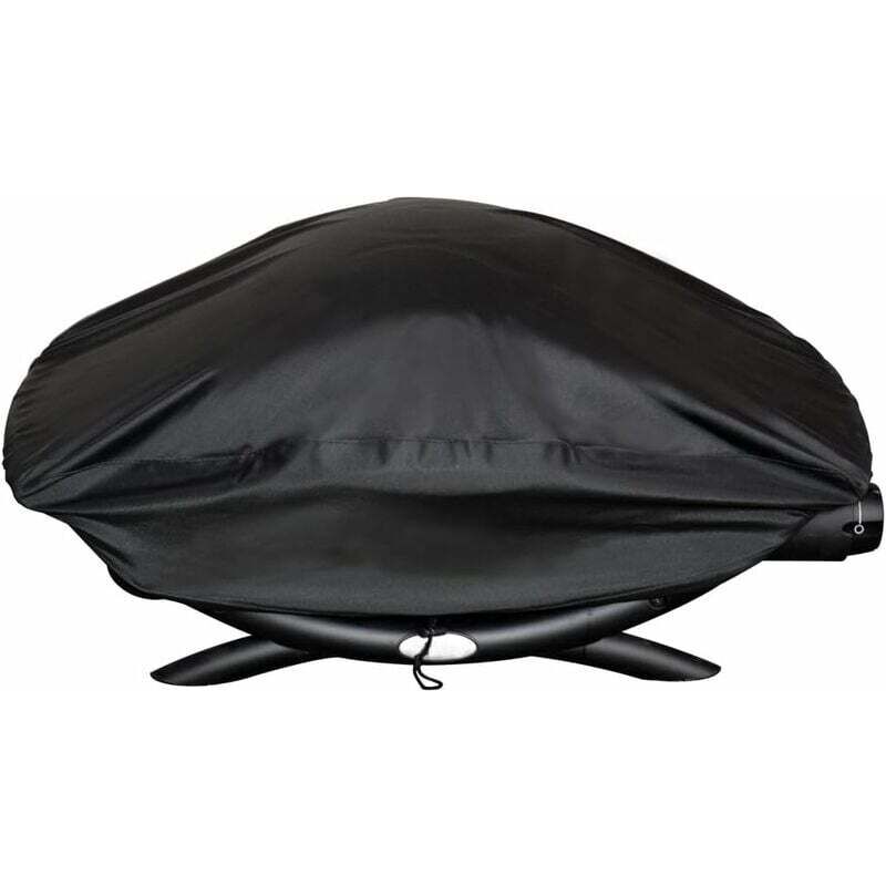 Gasgrill-Abdeckungen für Weber Baby Q, Q100 Q120 und Q1000 Gasgrills, Schwarz