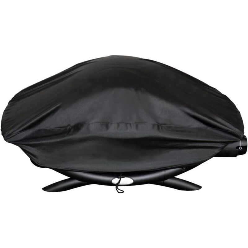 Gasgrill-Abdeckungen für Weber Baby Q, Q100 Q120 und Q1000 Gasgrills, Schwarz