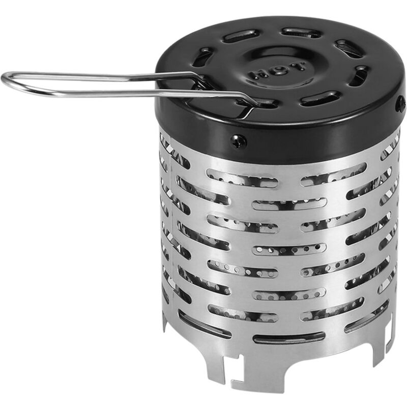 Gaskocher-Heizset – Gas-Campingkocher-Heizung – Zeltheizungsabdeckung – Camping-Gasheizung aus Edelstahl