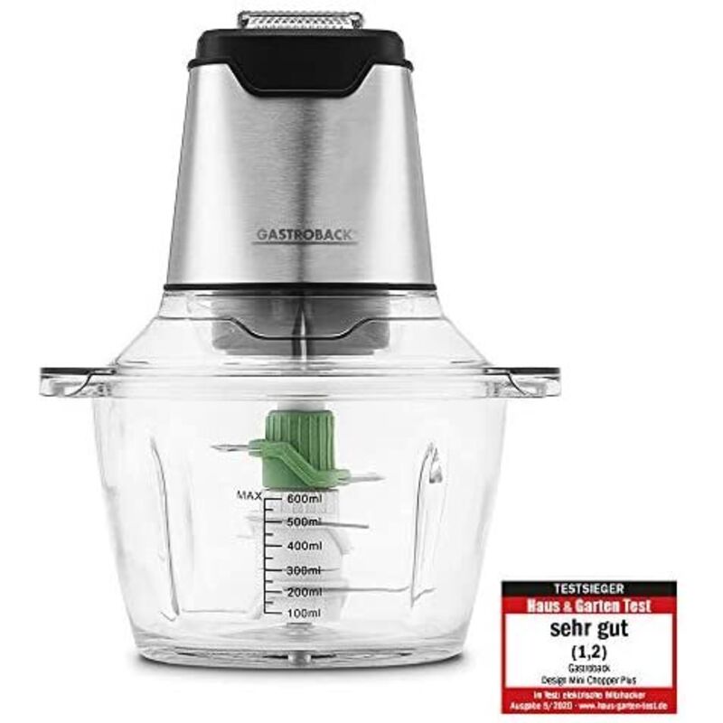 Unbekannt - Gastroback Design Mini Chopper Plus 40961 edelstahl