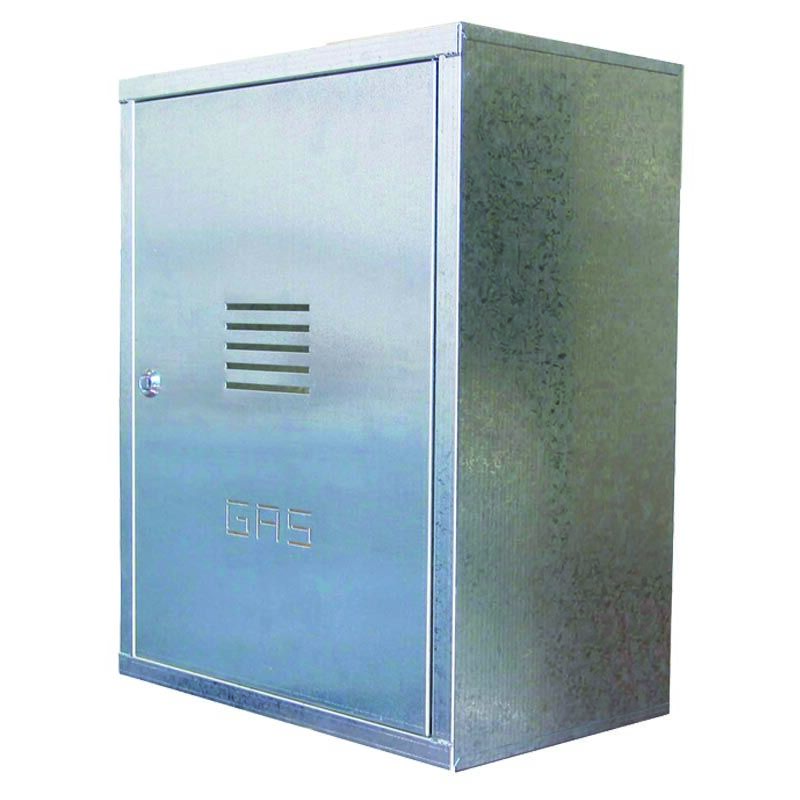 Gaszählerkasten aus verzinktem Blech h50 l40 p24