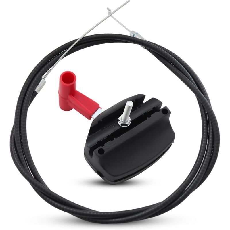 Odipie - Gaszug für Rasenmäher, Rasenmäherkabel, Gaszug, Griffsatz für Benzin-Elektro-Rasenmäher, Universal-Gaszug für Rasenmäher