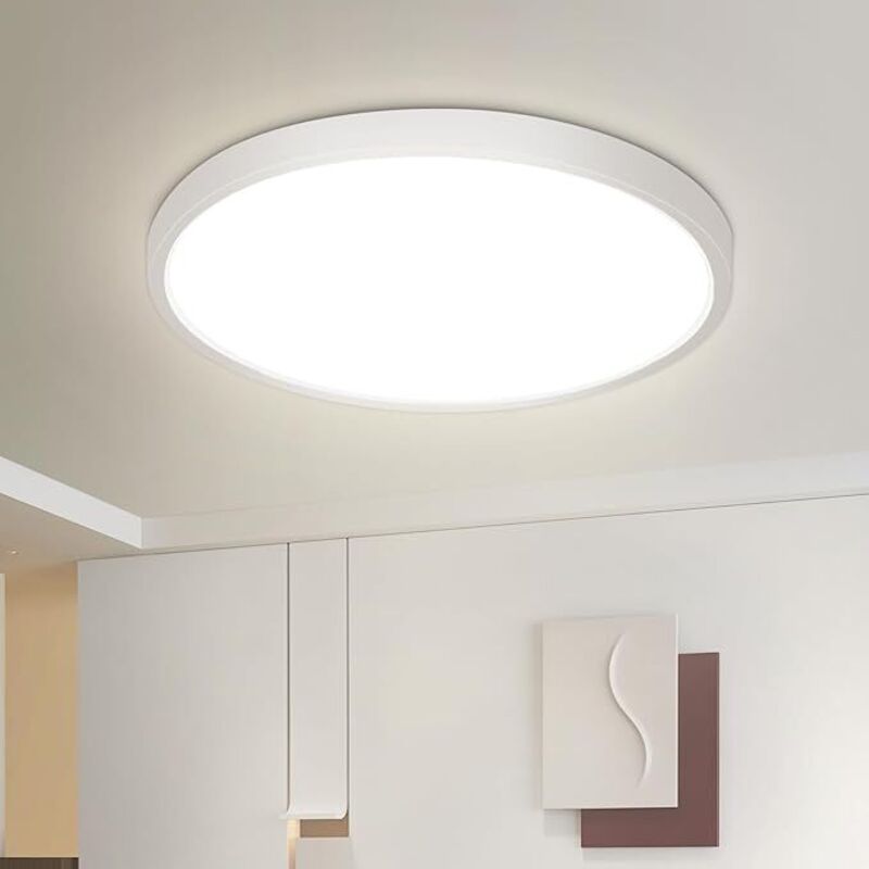Ceiling Light led Ceiling Light Kitchen - 18 w Bedroom Lamp Flat Bathroom Lamp 4000 k Bedroom Ceiling Lighting IP44 Waterproof Kitchen Lamp Hallway