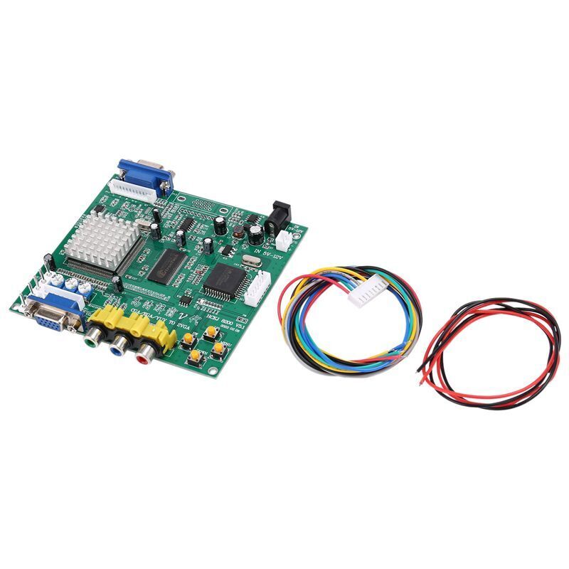 GBS8200 CGA//YUV/RGB zu VGA Ausgang Jamma Game HD Video Converter Board Monitor LCD GBS-8200