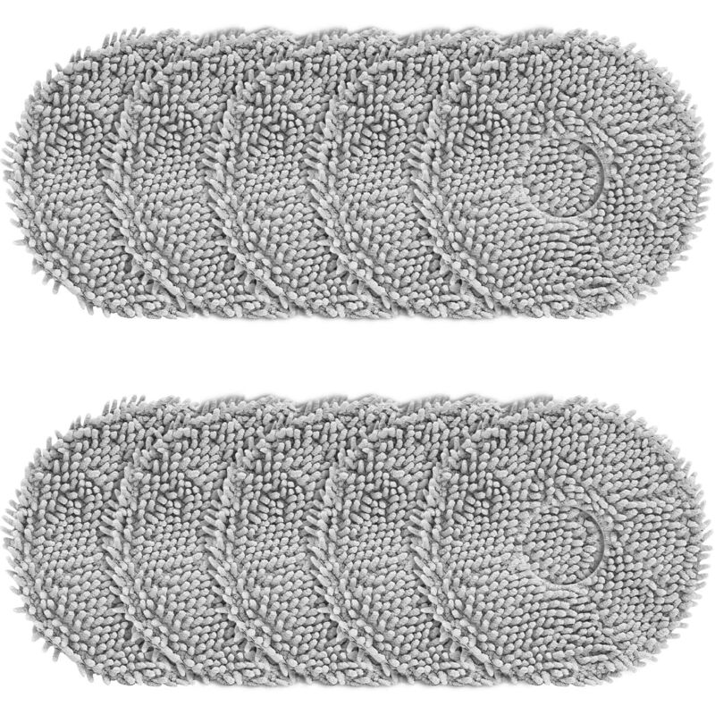 Geeignet für 10 Reinigungstücher für Dreame L10s Ultra/L20 Ultra/L10s Pro Ultra Heat/L10s Pro Gen 2/D10 Plus Gen 2/L40 Ultra/X40 Ultra