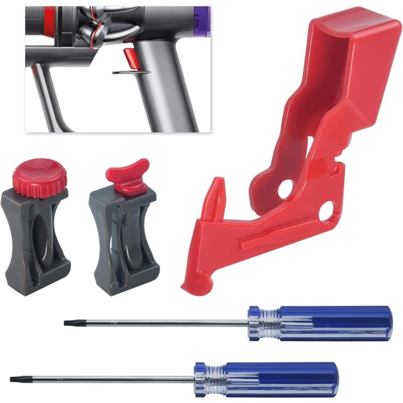 Geeignet für Ersatz Schalter Set für Dyson, V11 V10 Schalter Verstärkt, Fixierung Zubehör Schaltersteuerung Zubehör Kompatibel mit Dyson V10 V11