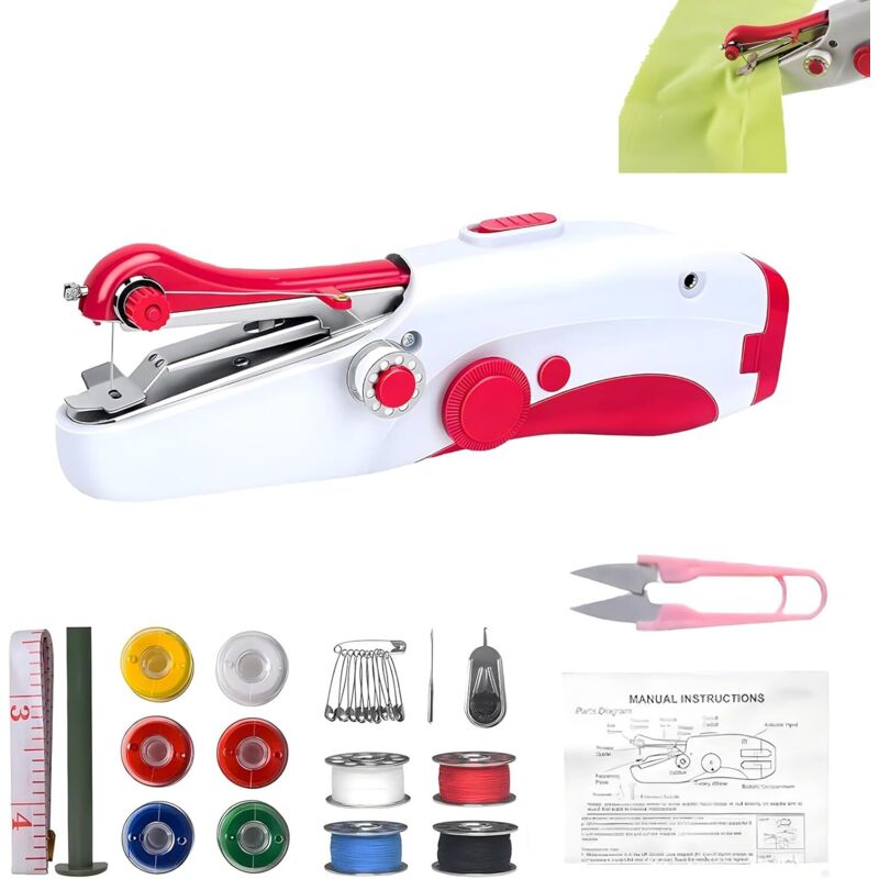 Geeignet für Mini-Nähmaschinen, tragbare Nähmaschinen, Handnähmaschinen, Anfänger-Nähmaschinen, für Stoffe, Gardinen, Heim- und Reisenähmaschinen