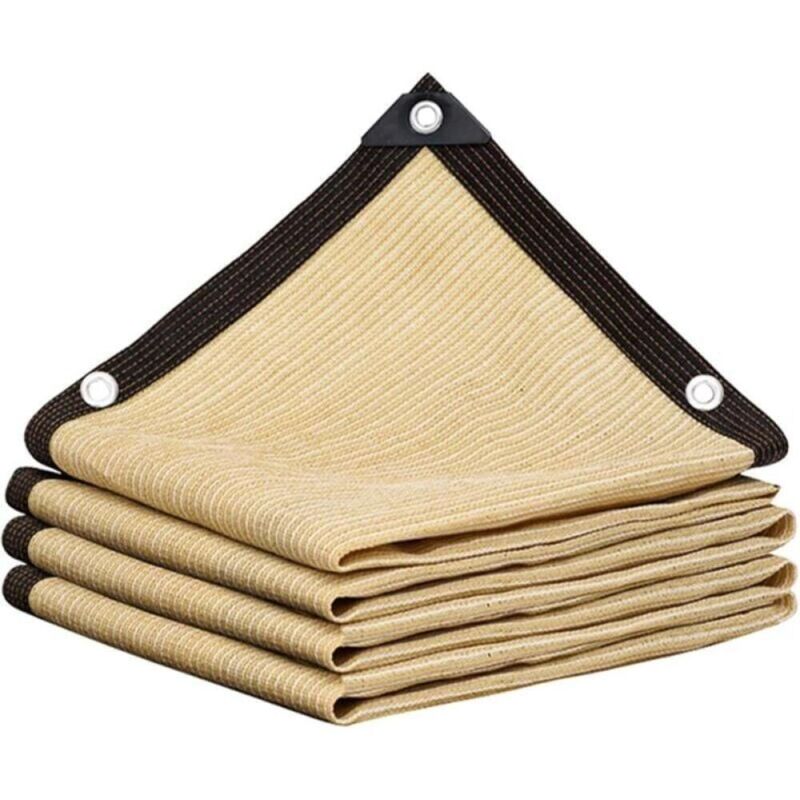 Geeignet für Terrassen-Sonnensegel, Pavillon-Sonnensegel, Garten-Sonnensegel, Schattennetze mit Löchern 3mX4m