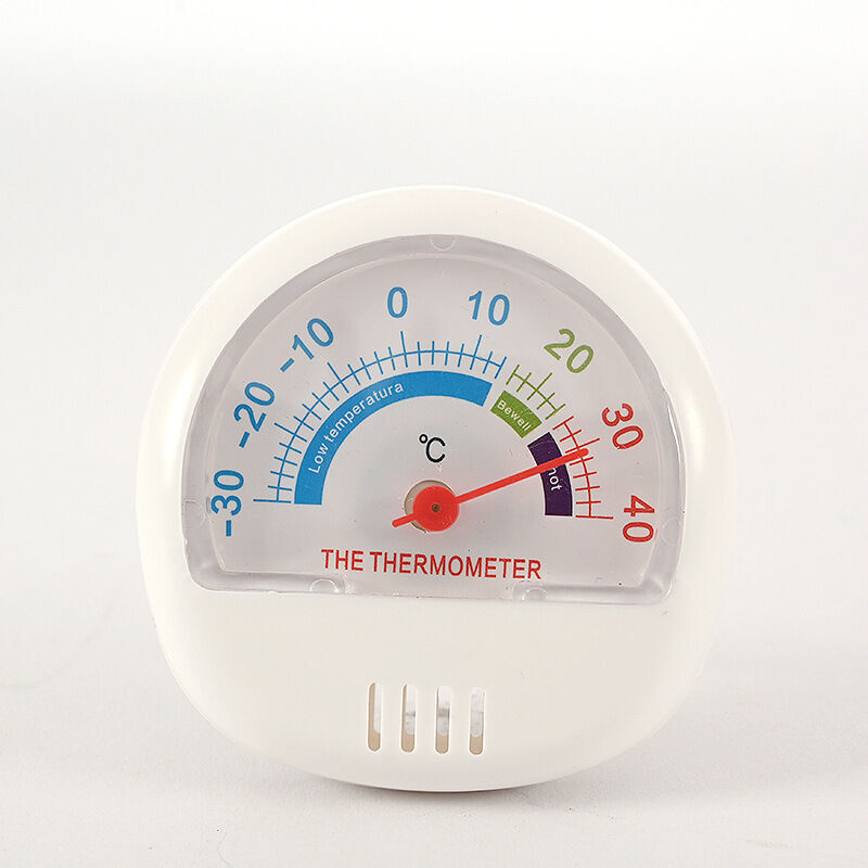 Gefrierschrankthermometer für Kühlschränke, mechanisches Gefrierschrankthermometer für Kühlschränke mit großem Zifferblatt und analoges