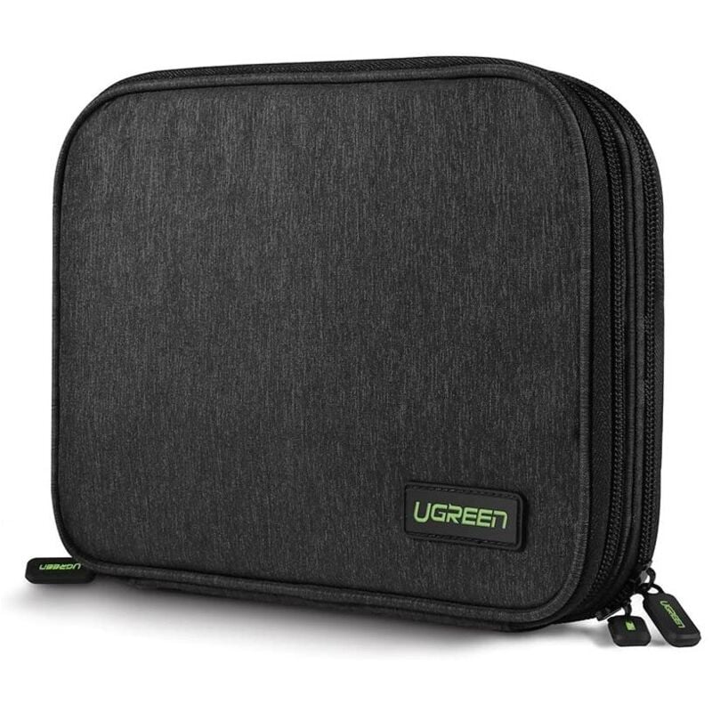 Gehäuse für Festplatte, HDD, SSD, Telefonkabel, Zubehör, grau