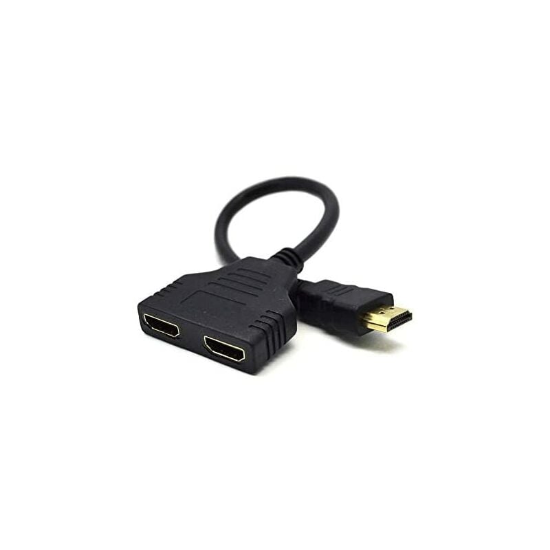 Doppel-HDMI-Kabel 2 x hdmi Schwarz HDMI-Kabel hdmi DSP-2PH4-04 - Gembird