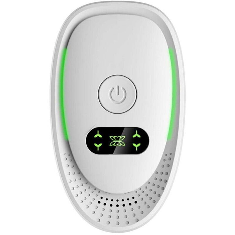 Geräuschloser Luftreiniger, Lufterfrischer und Geruchsneutralisierer, beseitigt Rauchgerüche, Schlafzimmer-Luftreiniger mit EU-Stecker