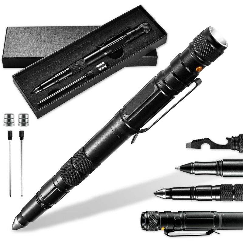 Geschenk für Männer, Multifunktionsstift mit Taschenlampe, Geschenkidee, Geschenk zum Vatertag, Geschenk für Männer, Geburtstag für ihn,