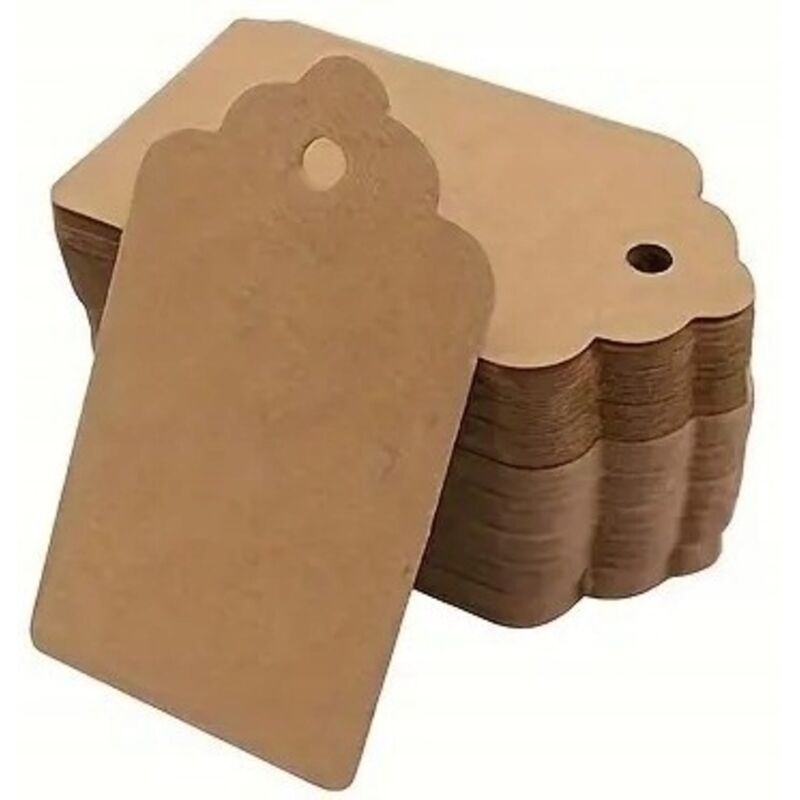 Geschenkanhänger, Geschenkkarten, Geschenkanhänger aus Kraftpapier