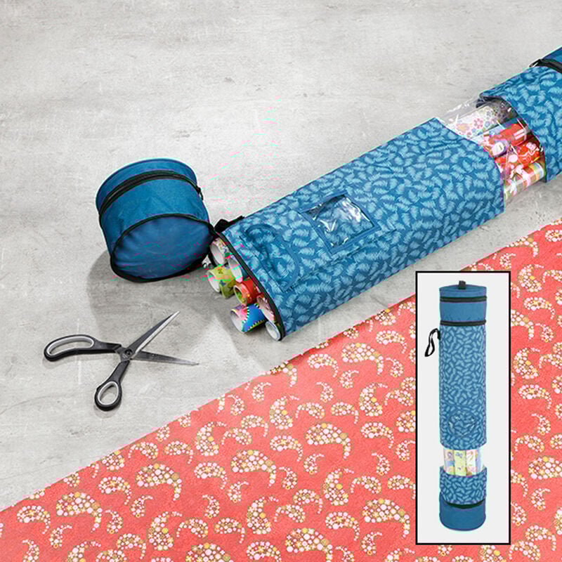 Mojawo - Geschenkpapier-Organizer Blau-M56424