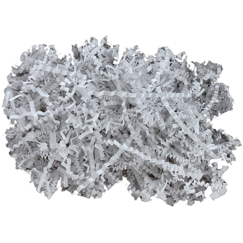 Geschenkverpackung Füllmaterial Weißes Dekorpapier 50g Öko-Chips