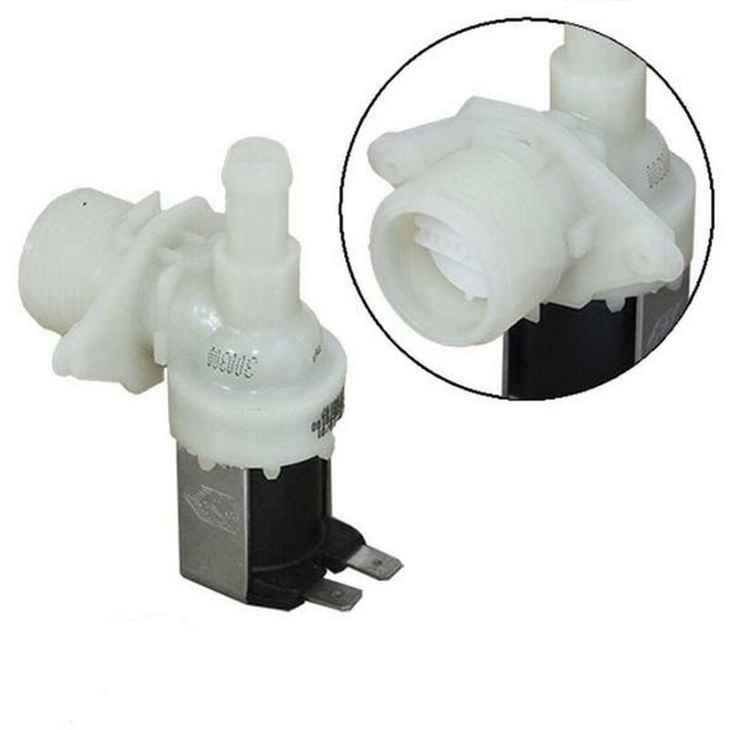 Proline - Ersatzteil - Magnetventil 1-Weg 90° Durchm. 12 mm - - gorenje, essentiel b, apell, home, firstine, sangiorgio, smeg, aspes, aeg, siemens,