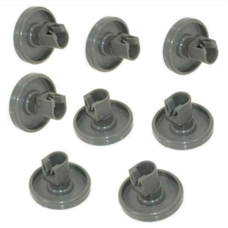 Geschirrspüler Ersatzteile Geschirrspüler Räder - 8 Räder für Unterkorb - Faure, Zanussi, AEG, Electrolux, Ikea Durchmesser