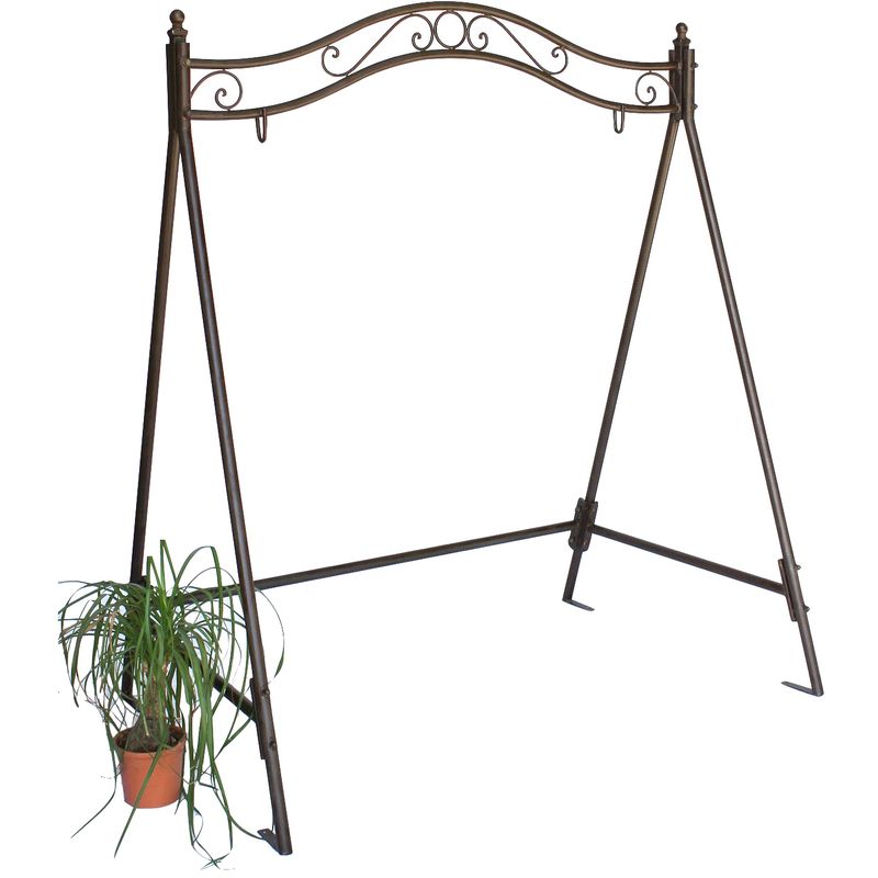 Gestell für Schaukel 082505 Hollywoodschaukel aus Eisen Schaukelgestell Metall